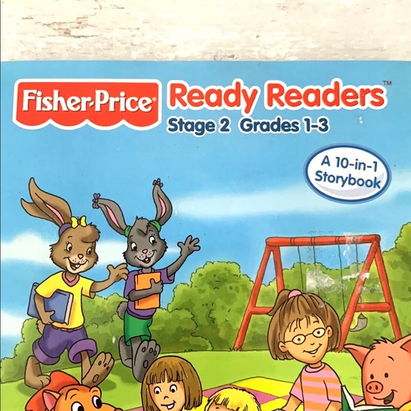 10-in-1 Fisher Price Ready Readers Storybook Collection Stage 2 Grades 1-3 NEW - Picture 2 of 5
